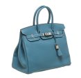 Hermès Birkin 35 Bag Blue Jean Togo Cheap