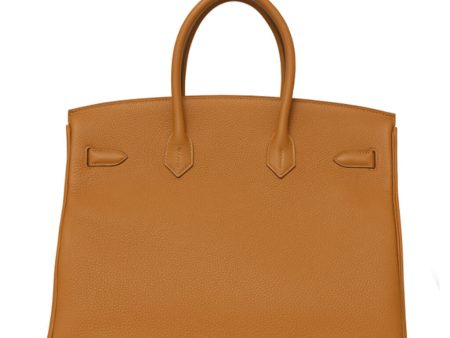 Hermès Birkin 35 Bag Caramel Togo Discount