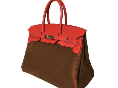 Hermès Birkin 35 Grizzly Bag Suede - Limited Editon Online now