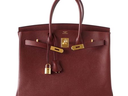 Hermès Contour Birkin 35 Rouge H Limited Edition Bag Online Sale