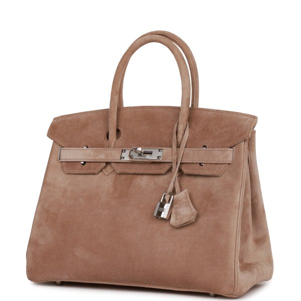 Vintage Hermes Birkin 30 Gris Perle Doblis Palladium Hardware Online now